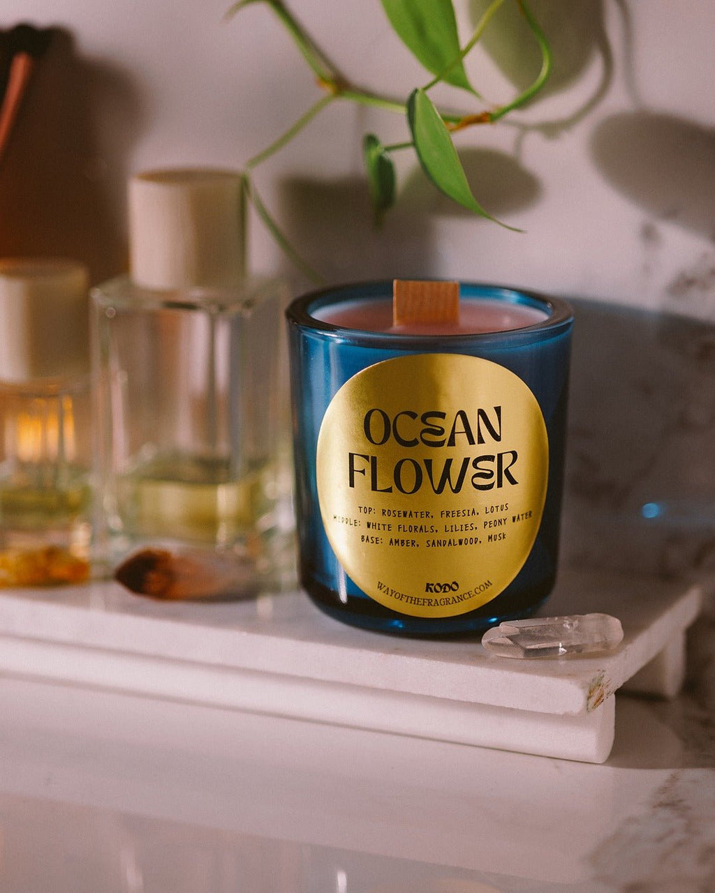 Ocean Flower scented candle