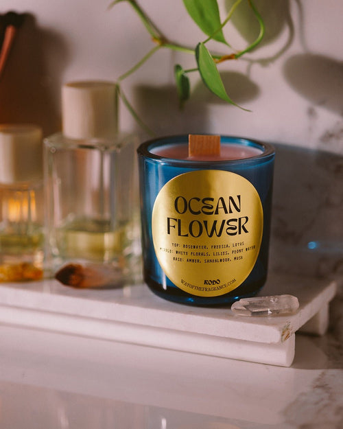 Ocean Flower scented candle